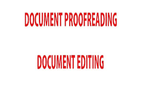check for any document proofreading