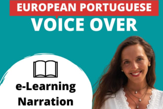 do a portuguese voice over narration