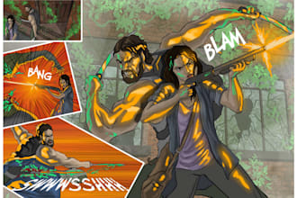 make stunning comic books