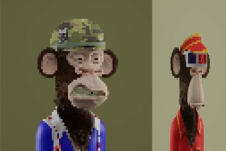 create randomly generated nft 1 1k 10k arts for opensea