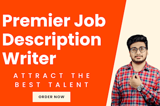 create highly engaging job description for your desired role