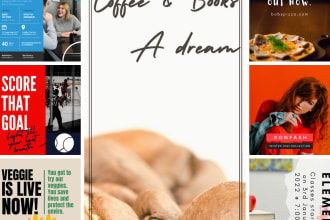 design brochure, flyer, ebook, social media post in canva