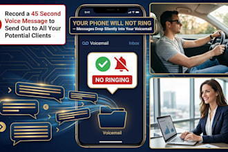 send voice messages in your preferred voice, successful delivery, usa,uk,canada