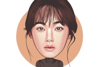 turn your portrait into a unique caricature cartoon