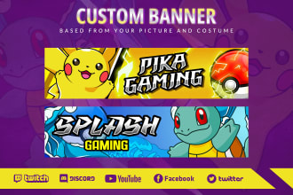 do a cartoon dope banner for your streaming
