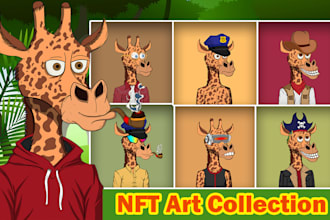 design custom 10k nft collection,nft art