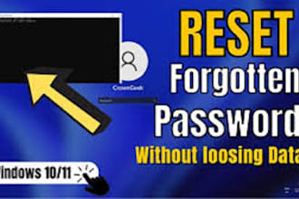 remove windows forgotten password without data loss