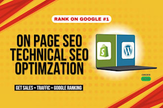 do advance shopify wordpress seo to boost up the first page ranking