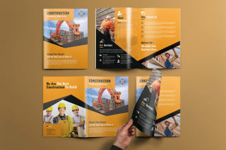 design professional brochure, company profile, annual report