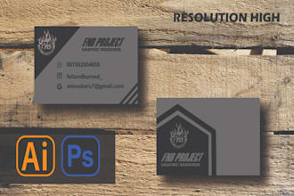 make an elegant and unique business card