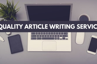 do high quality SEO article writing, website content or blog post writing