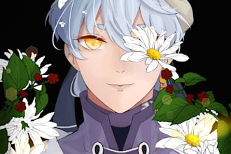 draw anime fanart or your oc