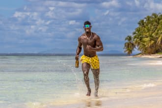 take a photo or video from drone in dominican republic