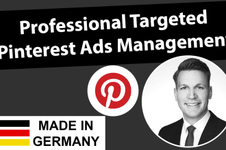 setup, manage and optimize your targeted pinterest ads