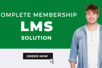 build wordpress lms or membership website with learndash ,memberpress, learnpres