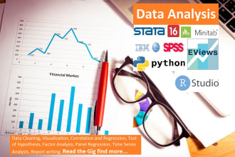 do rstudio, stata, spss, excel, python data analysis