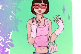 draw or sketch your favorite person in my style