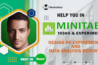 do statistical data analysis and optimization in minitab