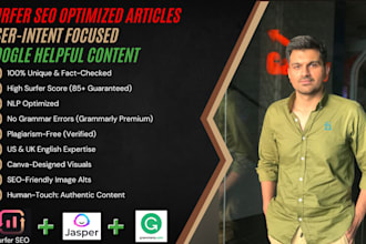 write trending article or blog post using jarvis and surfer