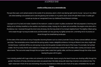 write attractive and creative essays about anything