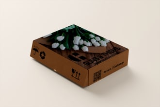 do mailer box, die line and packing design for your product