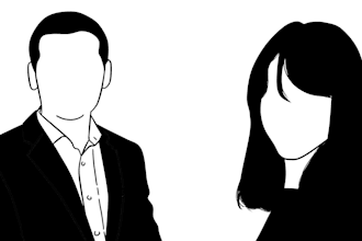 make a minimalist faceless avatar for your social network