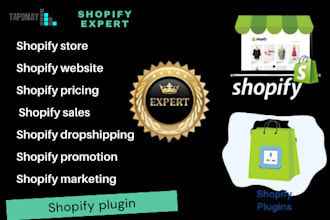 create shopify print demand and converting shopify website