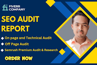 provide a benchmark website SEO audit report, analysis, and plan