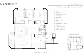 design your architectural floor plan and furniture layout