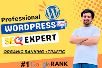 do wordpress SEO for 1st page ranking on google