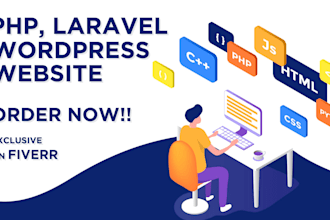 be your php, laravel or wordpress developer