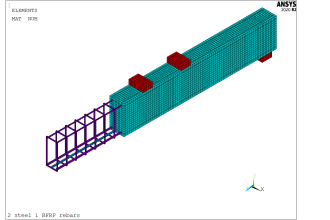 perform fea simulation as static, transient, explicit, thermal using ansys