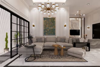 render your interior with sketchup and enscape