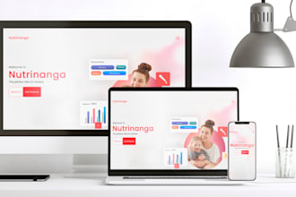 create responsive static web design