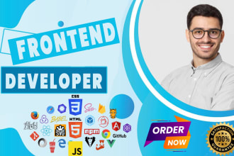 be your front end web developer