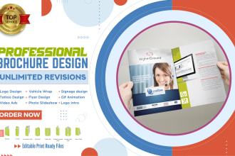 create stunning brochure food flyer attractive promotional flyer