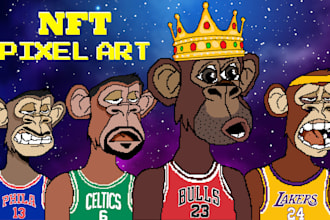create high quality pixel art for your nft collection