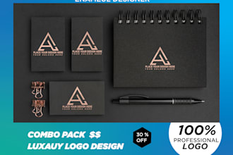 a luxury modern minimalist and business logo