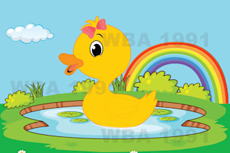 draw children book illustrations