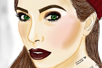 create portrait arts for you