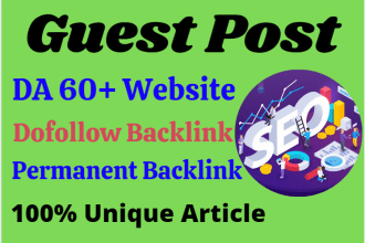 publish a guest post with dofollow backlink on high authority guest post sites