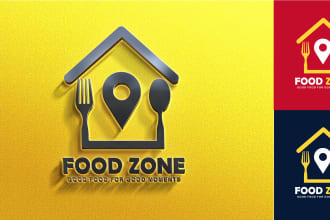 create a unique restaurant, food, chef, and BBQ logo within 12 hours