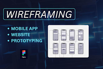 create professional wireframes for your app or website