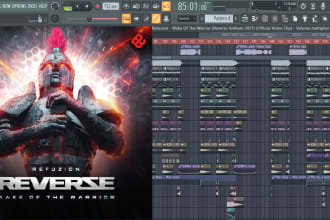 refuzion wake of the warrior reverze anthem 2021 fl studio remake flp