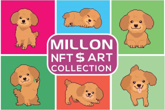 create unique nft pixel art and collectibles for you