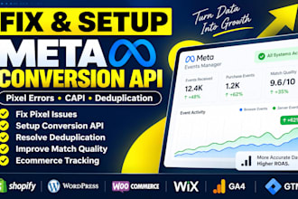 setup facebook conversion API server side tracking meta pixel via GTM