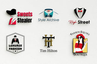 do modern urban streetwear and fashion clothing brand logo design