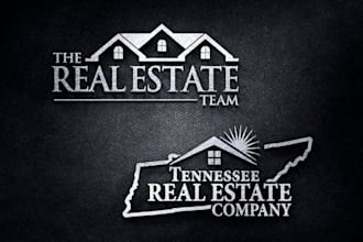 design modern real estate, realtor business logo