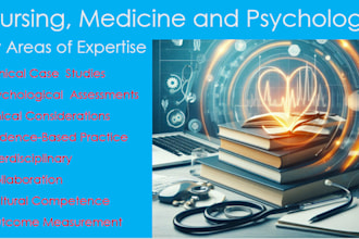 do analysis of nursing, medical, and psychological cases