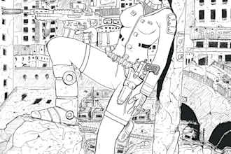 cyber city in chaos